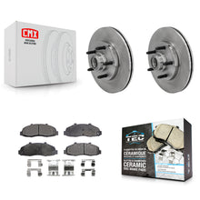 Load image into Gallery viewer, [Front] 2002-2003 Lincoln Blackwood Premium OE Brake Rotors &amp; Ceramic Pads Kit For Max Braking
