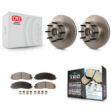 Load image into Gallery viewer, [Front] 2013 Ford F-350 Super Duty F-250 Premium OE Brake Rotors &amp; Ceramic Pads Kit For Max Braking