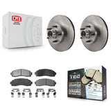 [Front] 2010-2011 Ford Ranger RWD Premium OE Brake Rotors & Ceramic Pads Kit For Max Braking
