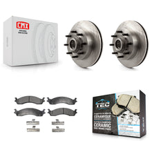 Load image into Gallery viewer, Front Disc Brake Rotor &amp; Ceramic Pad Kit For Dodge Ram 2500 3500 Van B3500 B2500