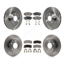 Charger l&#39;image dans la galerie, Front Rear Brake Rotors &amp; Ceramic Pad Kit For Cadillac DeVille Buick Park Avenue