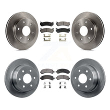 Charger l'image dans la galerie, Front Rear Disc Brake Rotors And Ceramic Pads Kit For Chevrolet Avalanche 1500