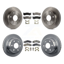 Charger l&#39;image dans la galerie, Front Rear Brake Rotor Ceramic Pad Kit For Chevrolet Silverado 1500 GMC Tahoe XL