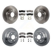 Charger l&#39;image dans la galerie, Front Rear Brake Rotors Ceramic Pad Kit For Chevrolet Tahoe GMC Suburban 1500 XL