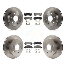 Charger l'image dans la galerie, Front Rear Brake Rotor And Ceramic Pad Kit For Chevrolet Express 2500 GMC Savana