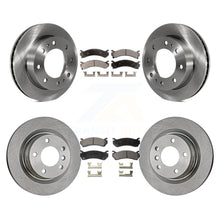 Charger l&#39;image dans la galerie, Front Rear Brake Rotors Ceramic Pad Kit For Chevrolet Silverado 2500 HD GMC 3500