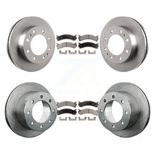 Charger l'image dans la galerie, Front Rear Disc Brake Rotors Ceramic Pad Kit For Chevrolet Silverado 3500 HD GMC