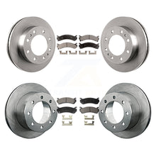 Load image into Gallery viewer, Front Rear Disc Brake Rotors And Ceramic Pads Kit For GMC Sierra 3500 Classic