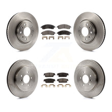 Charger l'image dans la galerie, Front Rear Disc Brake Rotors And Ceramic Pad Kit For 2006-2007 Cadillac CTS Base