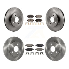 Load image into Gallery viewer, Front Rear Disc Brake Rotors And Ceramic Pads Kit For Pontiac G5 Pursuit