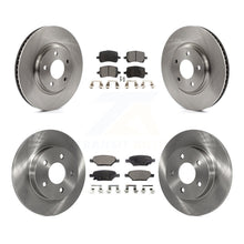 Charger l&#39;image dans la galerie, Front Rear Brake Rotor Ceramic Pad Kit For Chevrolet Malibu Pontiac G6 Cobalt G5