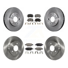 Charger l'image dans la galerie, Front Rear Disc Brake Rotors And Ceramic Pad Kit For Chevrolet Malibu Pontiac G6