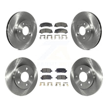 Load image into Gallery viewer, Front Rear Disc Brake Rotors And Ceramic Pads Kit For Chevrolet Impala Limited
