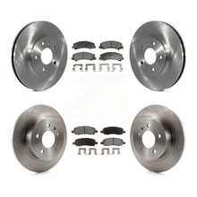 Load image into Gallery viewer, Front Rear Disc Brake Rotors And Ceramic Pads Kit For Buick Lucerne