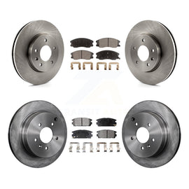 Front Rear Brake Rotors Ceramic Pad Kit For Chevrolet Equinox Saturn Vue Captiva