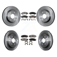 Load image into Gallery viewer, Front Rear Brake Rotor &amp; Ceramic Pad Kit For Chevrolet Traverse GMC Acadia Buick