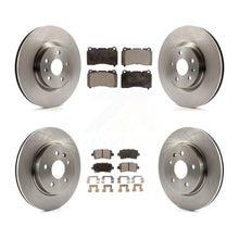 Load image into Gallery viewer, Front Rear Disc Brake Rotors And Ceramic Pads Kit For Cadillac XTS