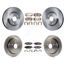Load image into Gallery viewer, [Front+Rear] 2010-2015 Chevrolet Camaro LT LS Premium OE Brake Rotors &amp; Ceramic Pads Kit For Max Braking