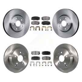 Front Rear Disc Brake Rotors & Ceramic Pad Kit For Chevrolet Equinox GMC Terrain