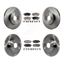 [Front+Rear] 2013-2014 Chevrolet Sonic RS Premium OE Brake Rotors & Ceramic Pads Kit For Max Braking