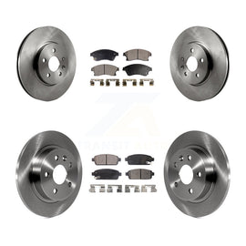 [Front+Rear] 2013-2014 Chevrolet Sonic RS Premium OE Brake Rotors & Ceramic Pads Kit For Max Braking