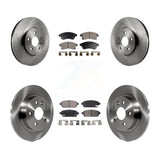[Front+Rear] 2013-2014 Chevrolet Sonic RS Premium OE Brake Rotors & Ceramic Pads Kit For Max Braking