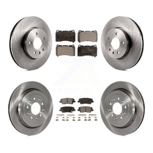 Charger l'image dans la galerie, Front Rear Disc Brake Rotors And Ceramic Pads Kit For Cadillac ATS