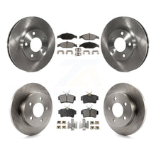 Load image into Gallery viewer, Front Rear Disc Brake Rotors And Ceramic Pads Kit For Ford Mustang
