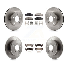 Front Rear Disc Brake Rotor And Ceramic Pad Kit For Ford Ranger Explorer Mercury