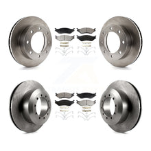 Load image into Gallery viewer, [Front+Rear] 1999 Ford F-450 Super Duty F-550 Premium OE Brake Rotors &amp; Ceramic Pads Kit For Max Braking