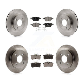 [Front+Rear] 2004 Ford Focus From 04 05 Premium OE Brake Rotors & Ceramic Pads Kit For Max Braking