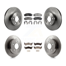 [Front+Rear] 2001 Ford Explorer Sport 4WD Premium OE Brake Rotors & Ceramic Pads Kit For Max Braking