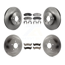 Charger l'image dans la galerie, Front Rear Disc Brake Rotor And Ceramic Pad Kit For Ford Explorer Sport Trac 4WD