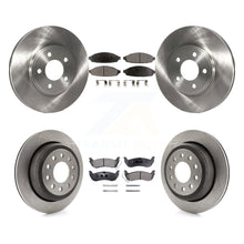 Load image into Gallery viewer, [Front+Rear] 2003-2011 Lincoln Town Car Sedan Premium OE Brake Rotors &amp; Ceramic Pads Kit For Max Braking