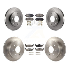 Load image into Gallery viewer, Front Rear Disc Brake Rotor &amp; Ceramic Pad Kit For Ford F-150 Lincoln Mark LT 4WD