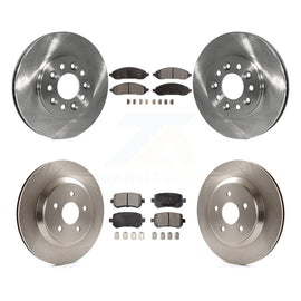 Front Rear Disc Brake Rotor & Ceramic Pad Kit For Ford Freestar Mercury Monterey