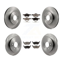 Load image into Gallery viewer, Front Rear Disc Brake Rotors And Ceramic Pad Kit For Ford Escape Mercury Mariner