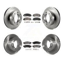 Load image into Gallery viewer, Front Rear Disc Brake Rotors Ceramic Pad Kit For Ford F-250 Super Duty F-350 4WD