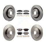 Front Rear Brake Rotors Ceramic Pad Kit For Ford Five Hundred Freestyle Taurus X