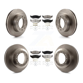Kit de rotor de frein avant et arrière et plaquettes en céramique, pour Ford F-450 Super Duty F-550 CF500 