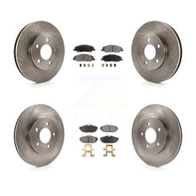Load image into Gallery viewer, [Front+Rear] 2005-2010 Ford Mustang Base Premium OE Brake Rotors &amp; Ceramic Pads Kit For Max Braking