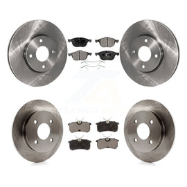 [Front+Rear] 05-07 Ford Focus Disc rear brakes Premium OE Brake Rotors & Ceramic Pads Kit For Max Braking