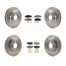 Load image into Gallery viewer, Front Rear Disc Brake Rotors And Ceramic Pads Kit For Ford Mustang