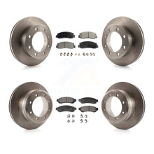 Load image into Gallery viewer, [Front+Rear] 2005-2007 Ford F-350 Super Duty 4WD Premium OE Brake Rotors &amp; Ceramic Pads Kit For Max Braking