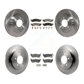 Front Rear Disc Brake Rotor Ceramic Pad Kit For Ford Explorer Sport Trac Mercury