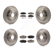 Load image into Gallery viewer, Front Rear Disc Brake Rotors And Ceramic Pads Kit For Ford Mustang
