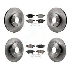 Kit de rotors de frein à disque avant et arrière et plaquettes en céramique pour Ford Focus 