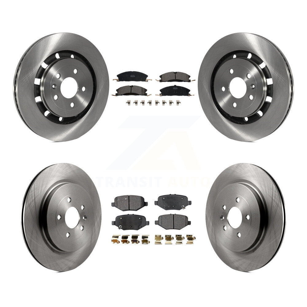 Kit de plaquettes de frein en céramique, Rotors avant et arrière, pour Ford Explorer Taurus Flex Police MKS 