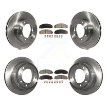 Load image into Gallery viewer, Front Rear Disc Brake Rotors Ceramic Pad Kit For Ford F-250 Super Duty F-350 4WD