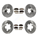 Front Rear Disc Brake Rotor And Ceramic Pad Kit For Ford Transit-250 Transit-350